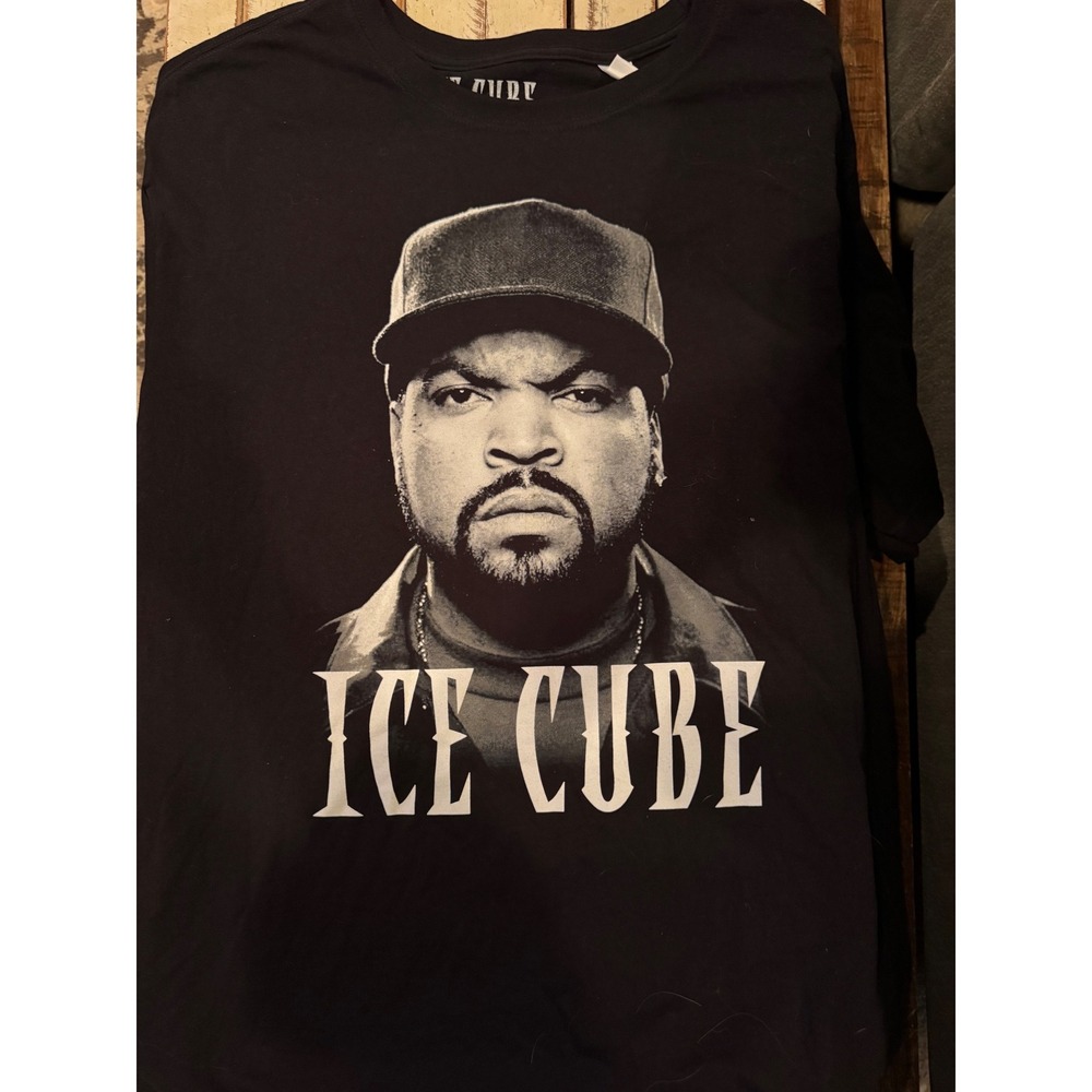Ice Cube Graphic T-Shirt Mens 3XLT Black Hip Hop Rap Merch Traffic Tee